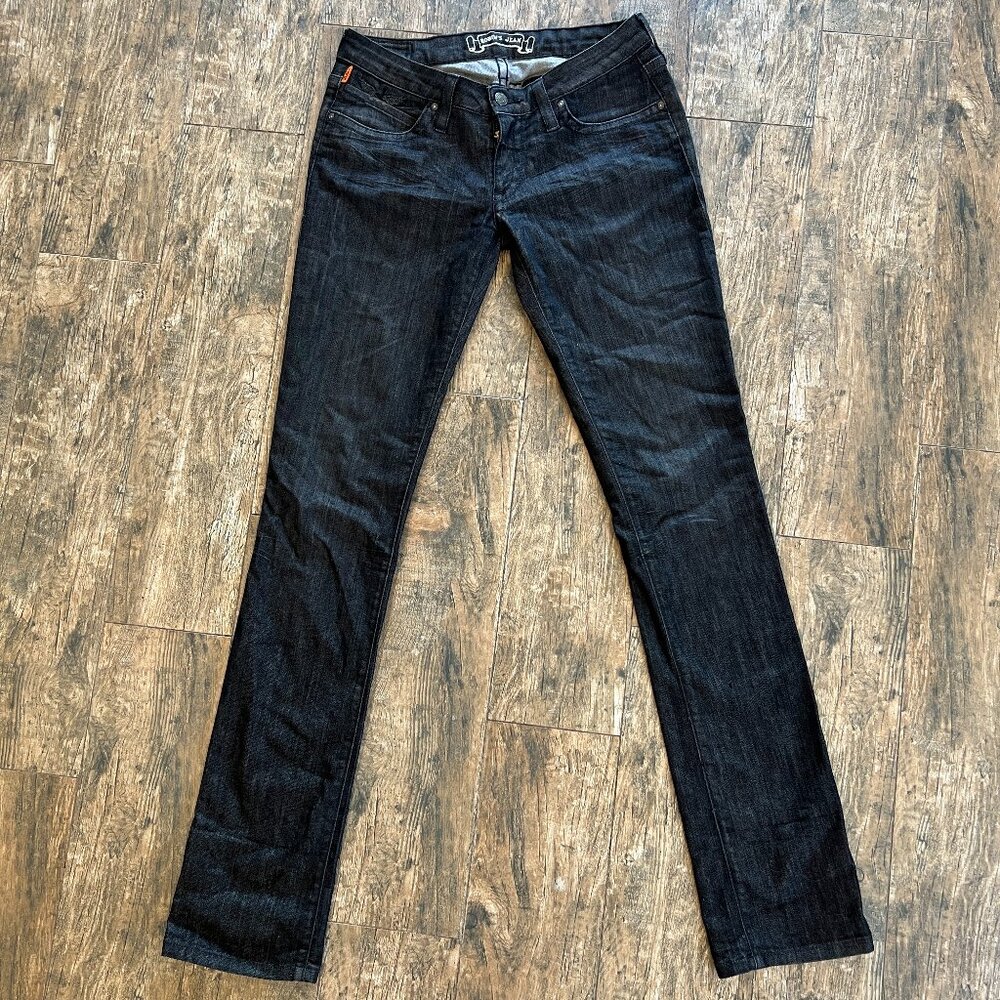 Women's Robin's Jeans Marilyn Wings Black Trim Skinny Jeans
